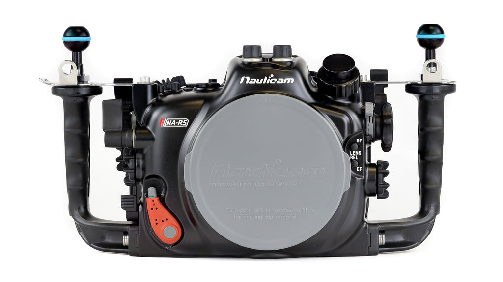 Nauticam NA-R5 Housing for Canon EOS R5 Camera.