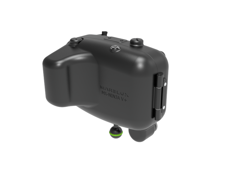 MX-NINJA V+ Housing for Atomos Ninja V/V+ 5''HDR Monitor (with 56201 M16 Vacuum Valve)