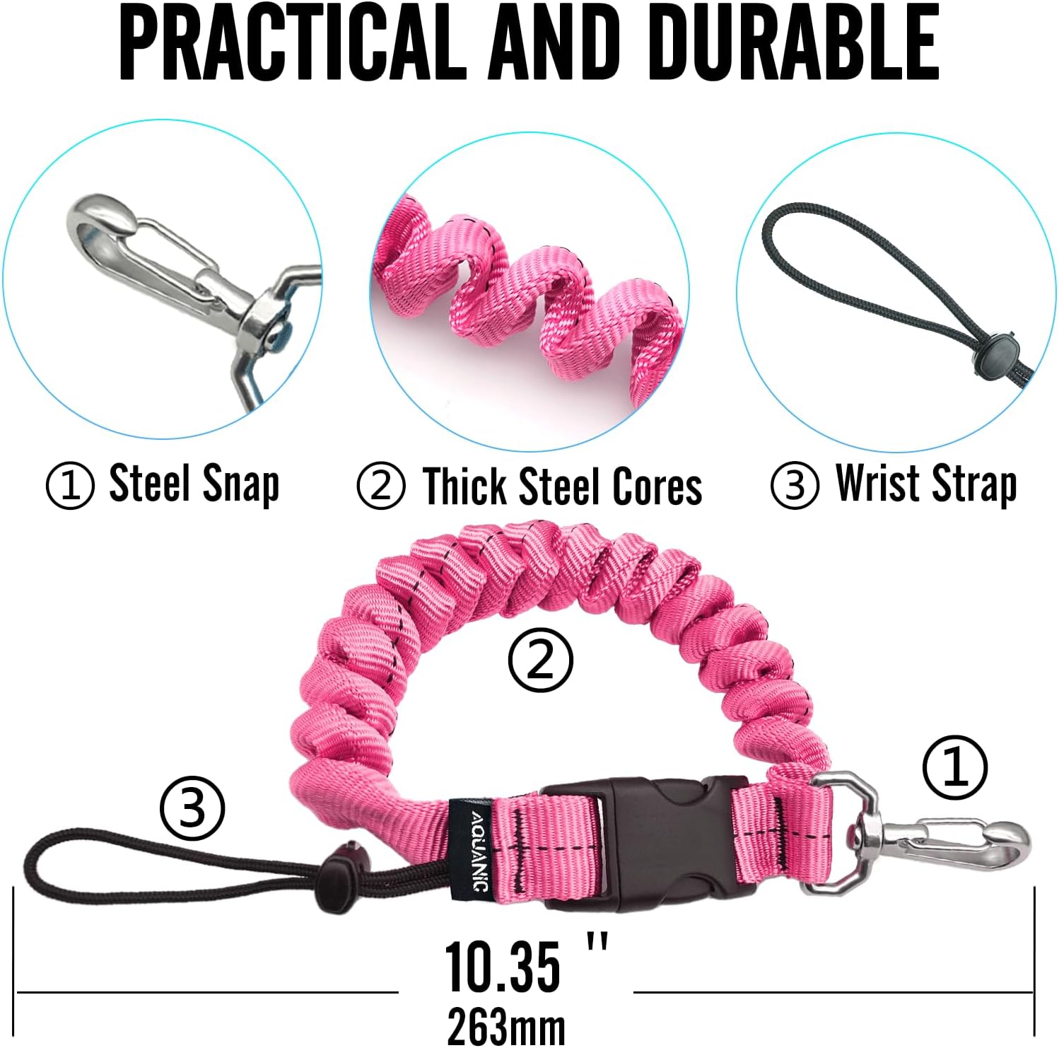 Nitescuba SX32 Scuba Diving Spring Clip Lanyard