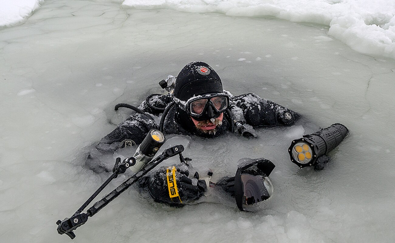 Scubalamp Supe V6k 6000 Lumen Diving Glare Video Light