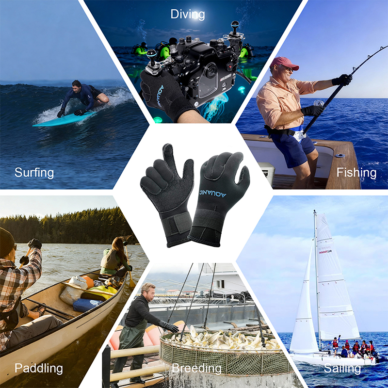 NiteScuba 3mm Neoprene Diving Gloves