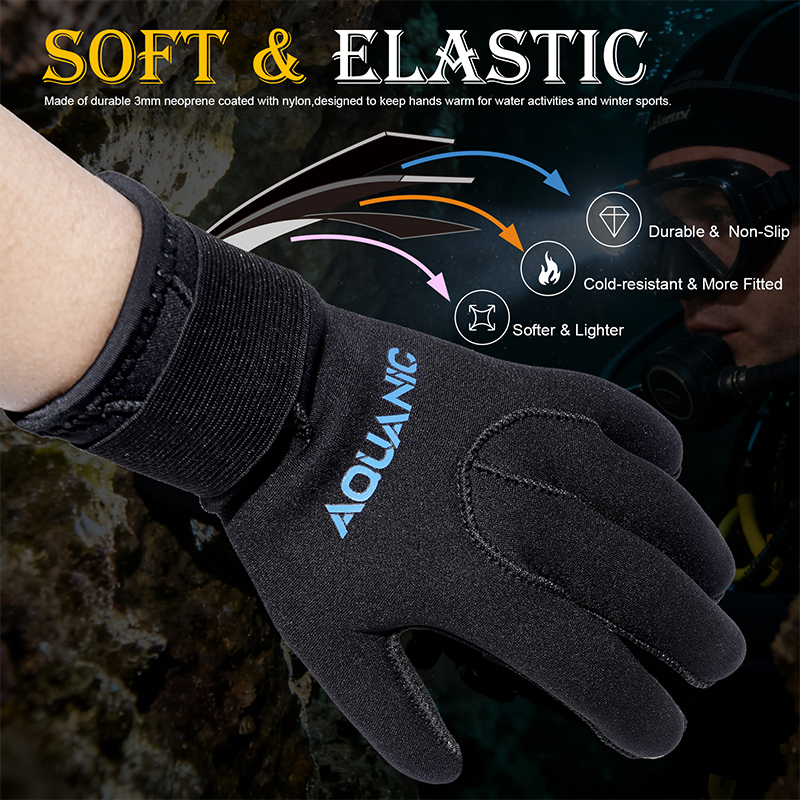 NiteScuba 3mm Neoprene Diving Gloves