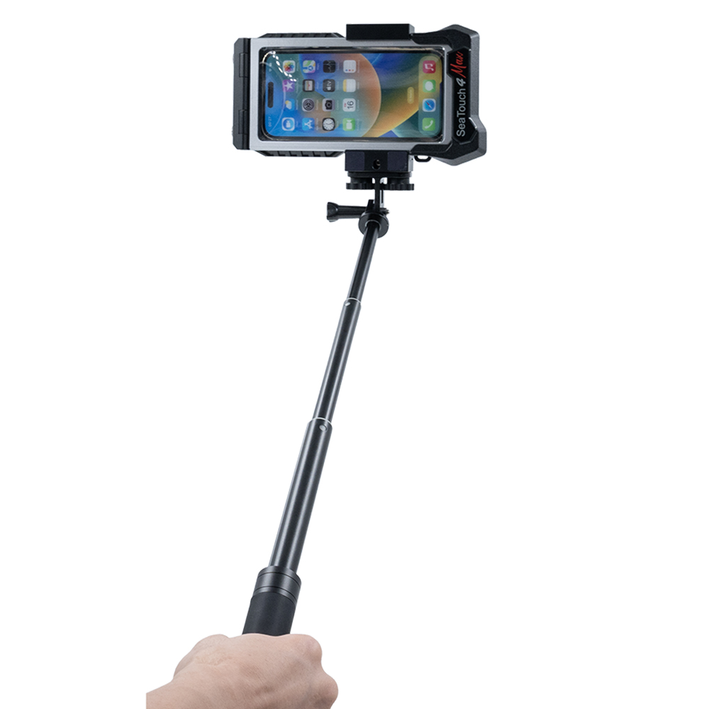 DIVEVOLK underwater Dual Lock Selfie Stick for Seatouch 4 Max underwater housing