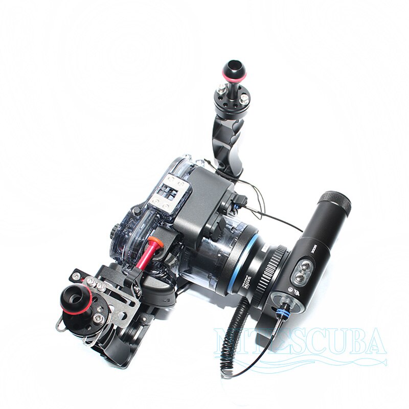 Nitescuba Diving Photography Marco Combo Kit 1000 Lumen Ring Light  Close Up Lens Camera Tray  Bracket Sony Rx-100 Tg6 Housing-nitescuba