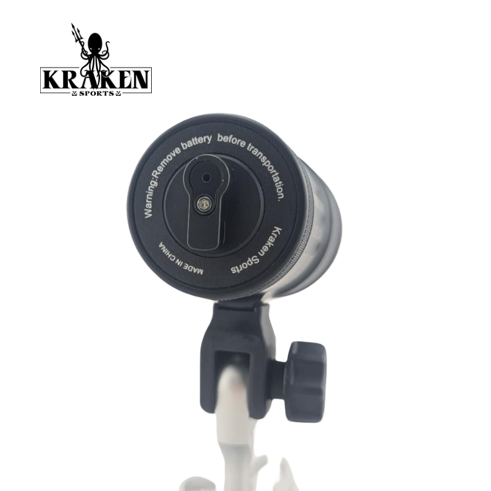 Kraken Hydra 8000 V2 diving light remote control support-nitescuba