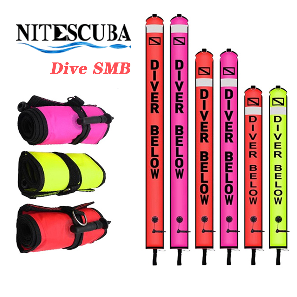 High quality diving SMB inflatable color buoy | Nitescuba