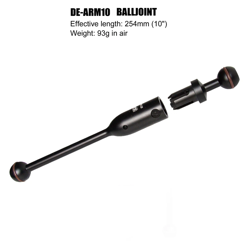 NiteScuba Diving detachable arm for strobe light-nitescuba