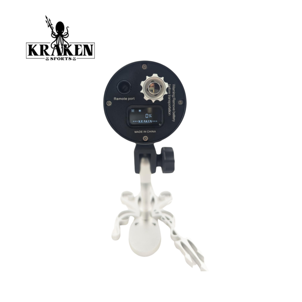 Kraken Hydra 12000 lumens diving flashlight Beam Angle 120 ° CRI 90