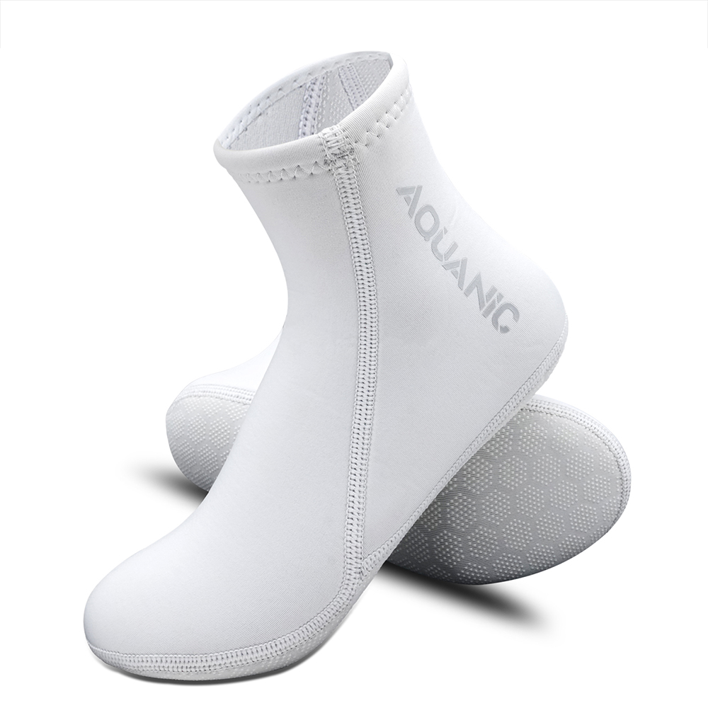 AQUANIC | Men&Women 3mm elastic anti slip mid top diving socks