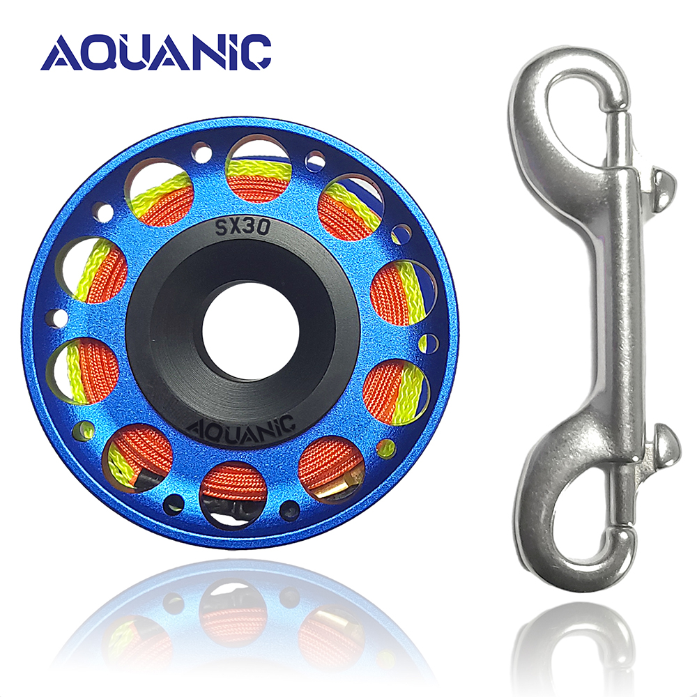 AQUANIC | 30m Corrosion resistant aluminum alloy diving reel