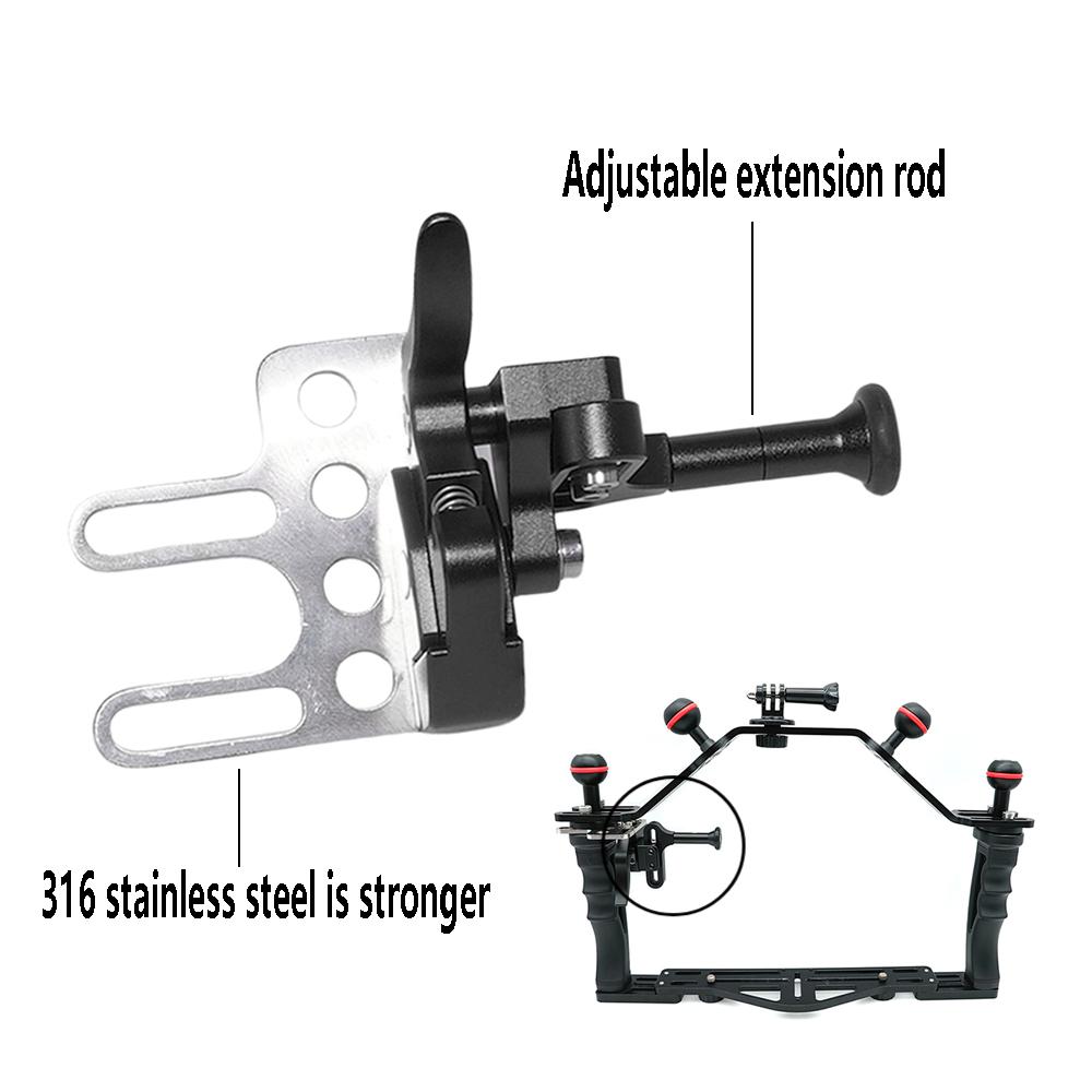 Nitescuba Diving Camera Housing Tray Bracket Set
