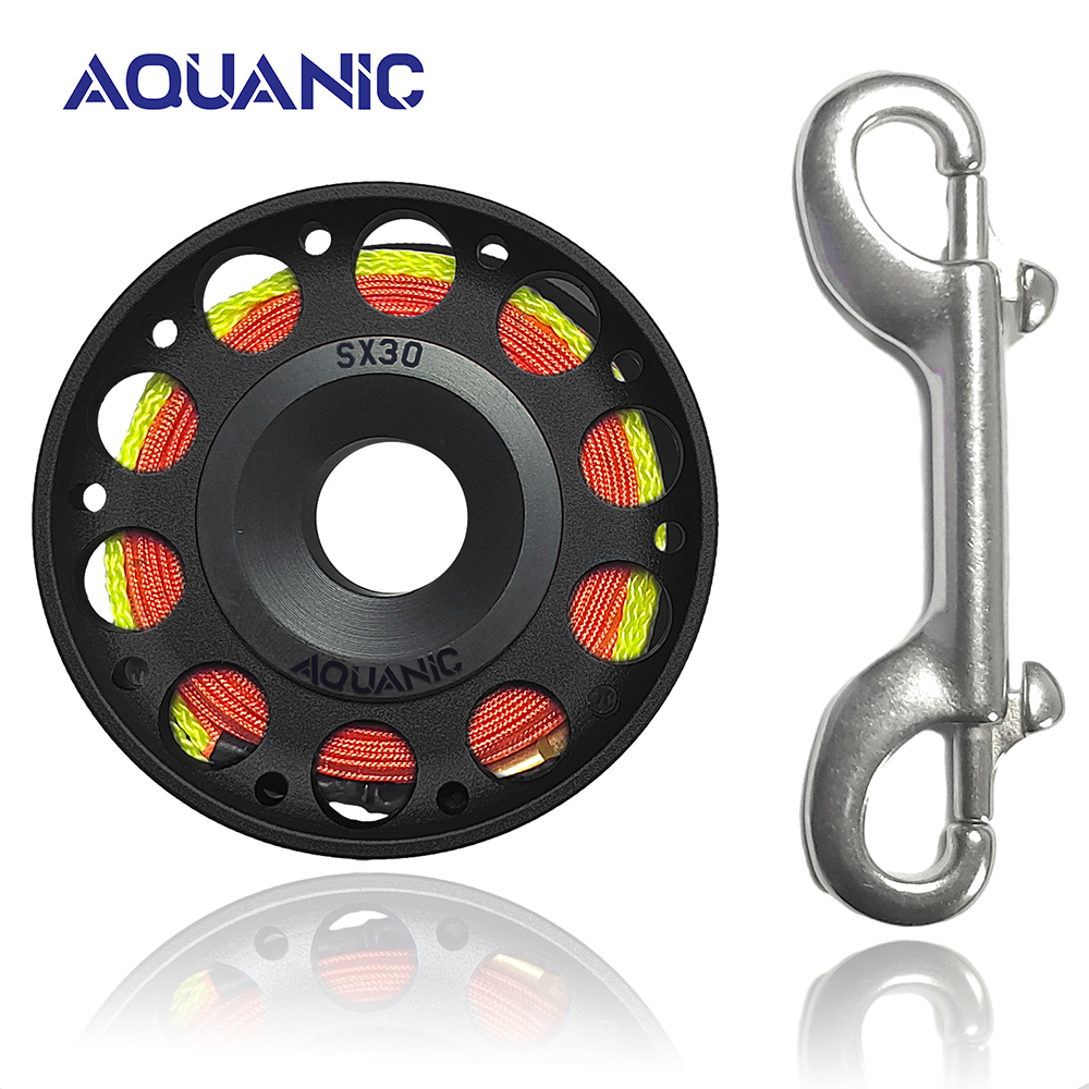 AQUANIC | 30m Corrosion resistant aluminum alloy diving reel