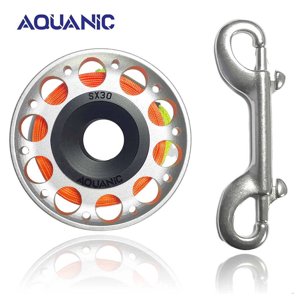 AQUANIC | 30m Corrosion resistant aluminum alloy diving reel