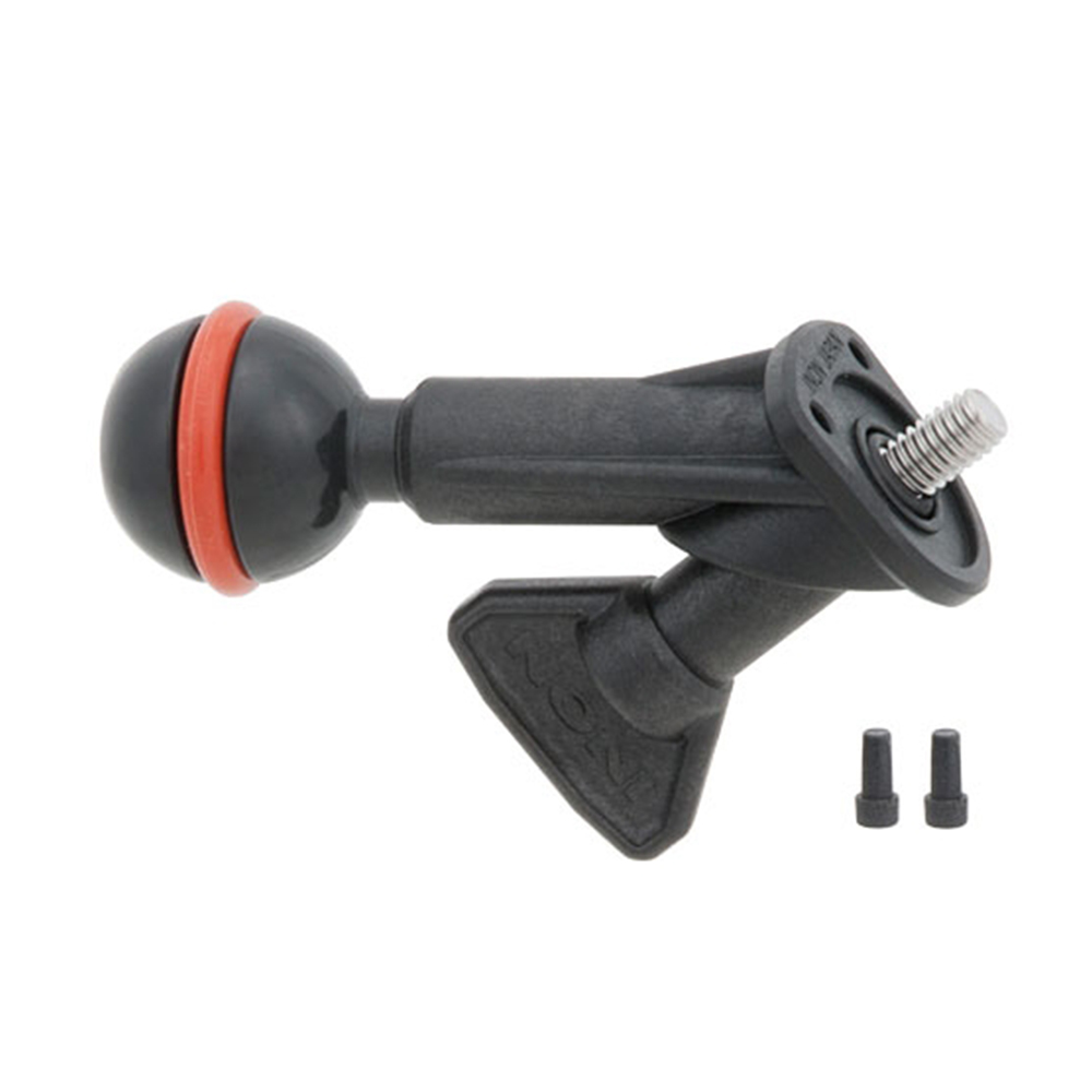 INON Z Adapter MV is used to connect the strobe to the arm system