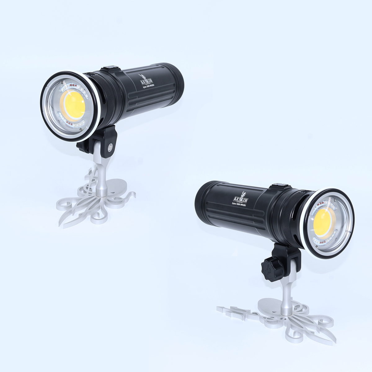 Kraken Hydra 15000 WRGBU Multi functional Integrated High Explosive Mode Flashlight