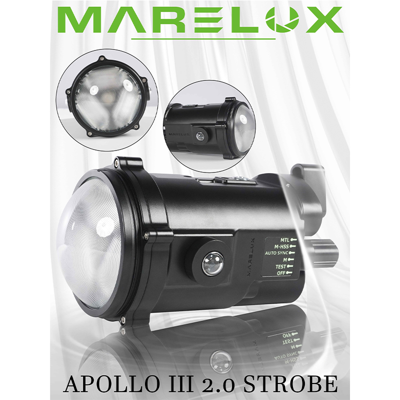 MARELUX Apollo III 2.0 Strobe (Design Patent）