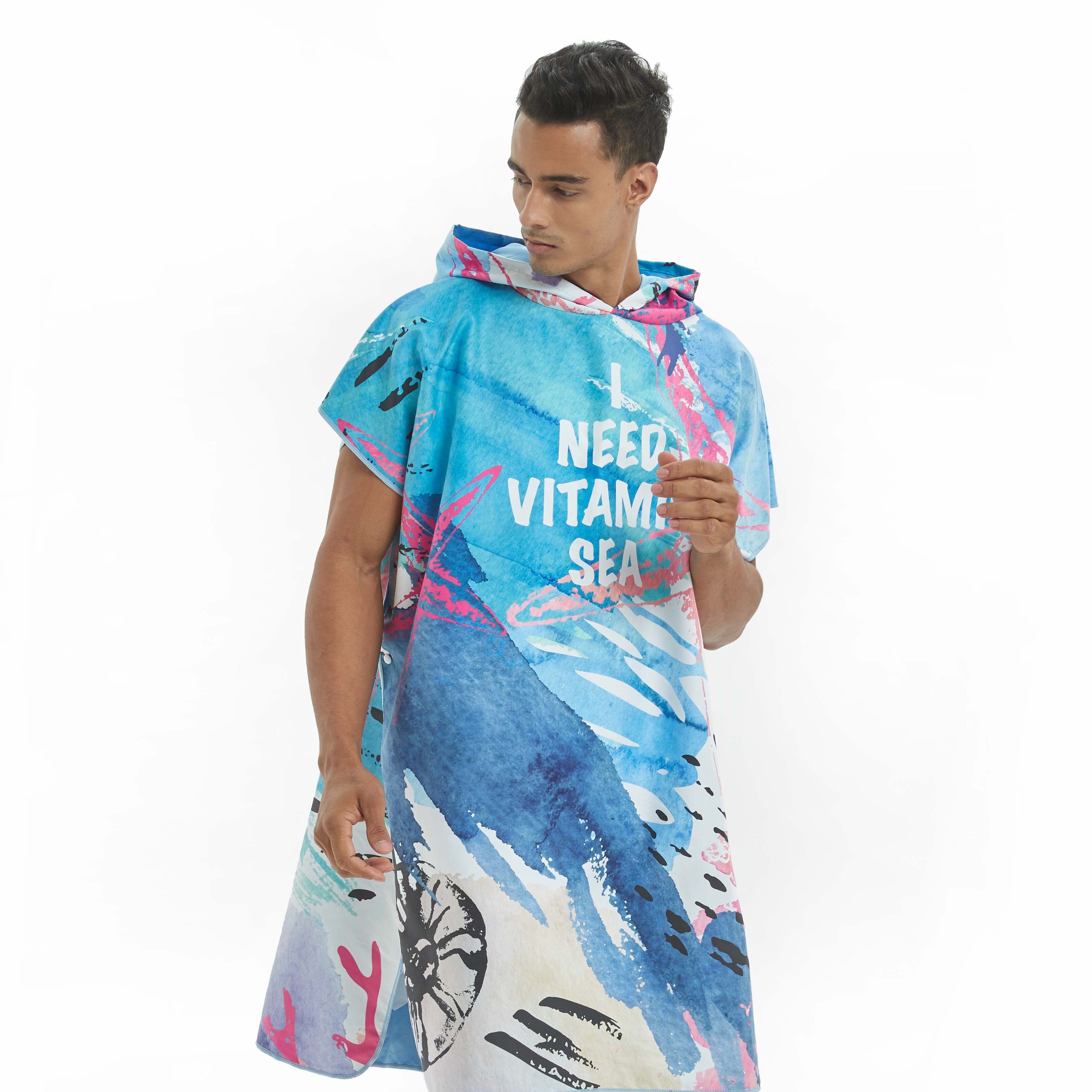 NiteScuba Microfiber Printing Changing Robe Bath Towel