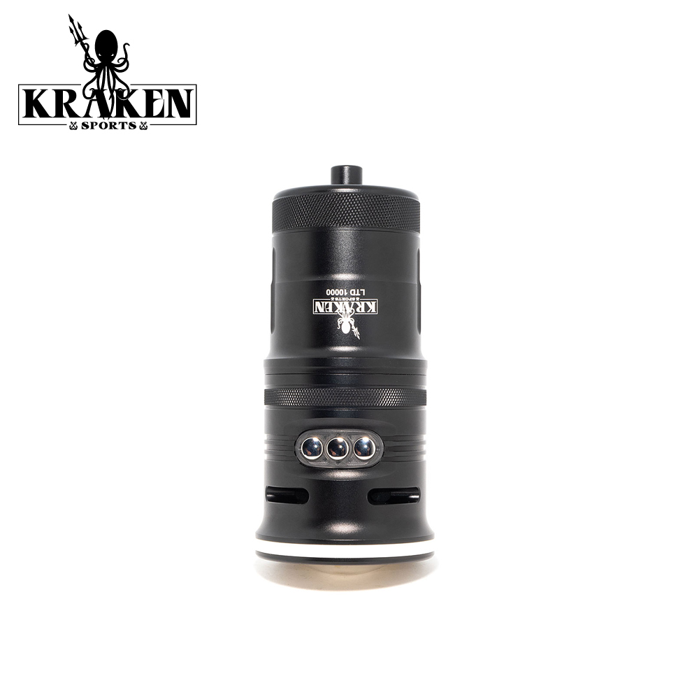 Kraken LTD 10000 lumens diving light 1500 lumens spotlight CRI 90