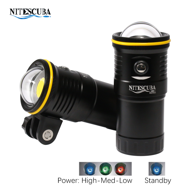 NSV60 dive video light CRI 90
