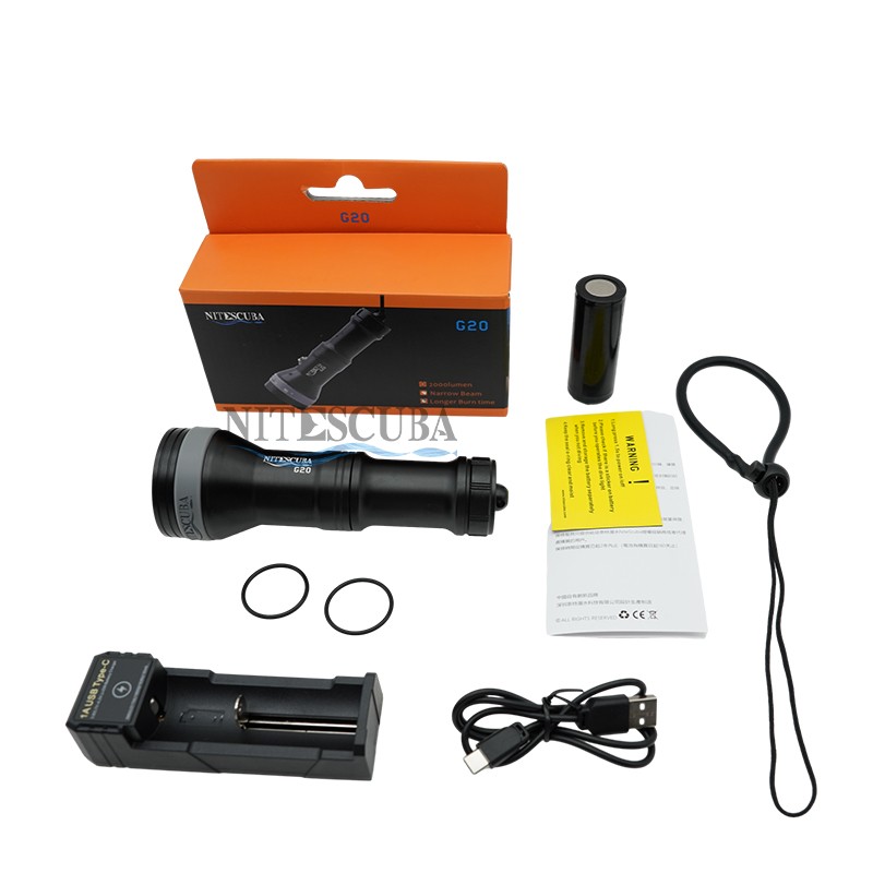 NiteScuba G20 with Green Laser