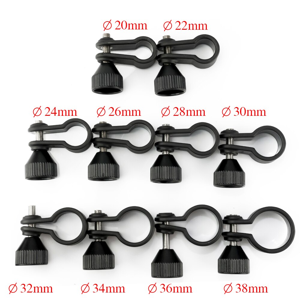 20 to 38mm Lamp Adjustable Mount Holder Clamp-nitescuba