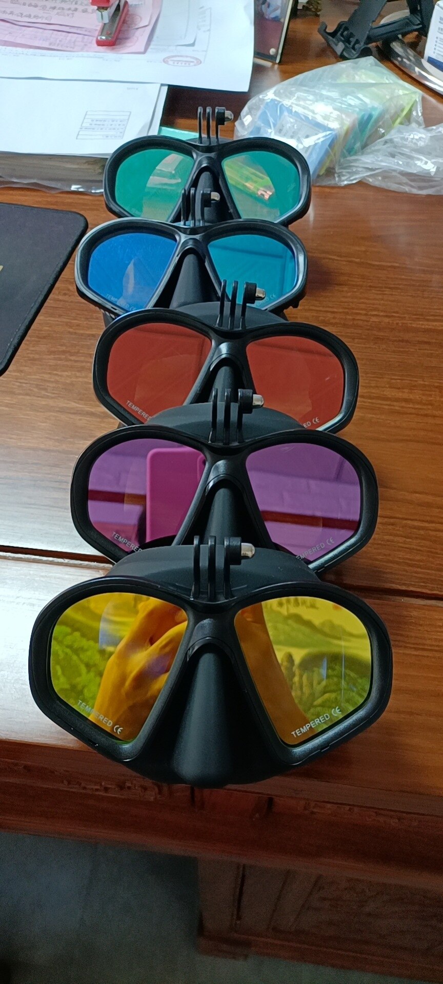 Professional Underwater gopro Diving Mask-nitescuba