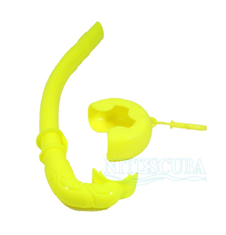 NiteScuba All Silicone Foldable Breathing Dive Wet-Snokel-nitescuba