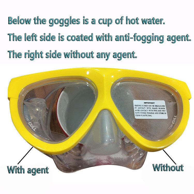 Diving mask defogger-nitescuba