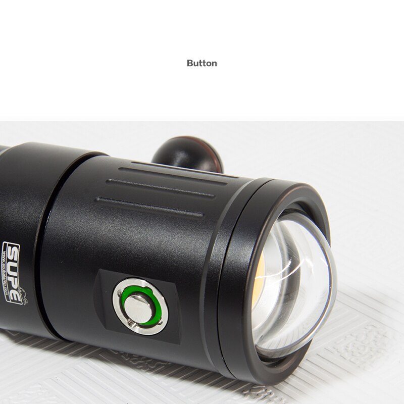 Scubalamp Supe V4k Diving Glare Video Light Wide Angle
