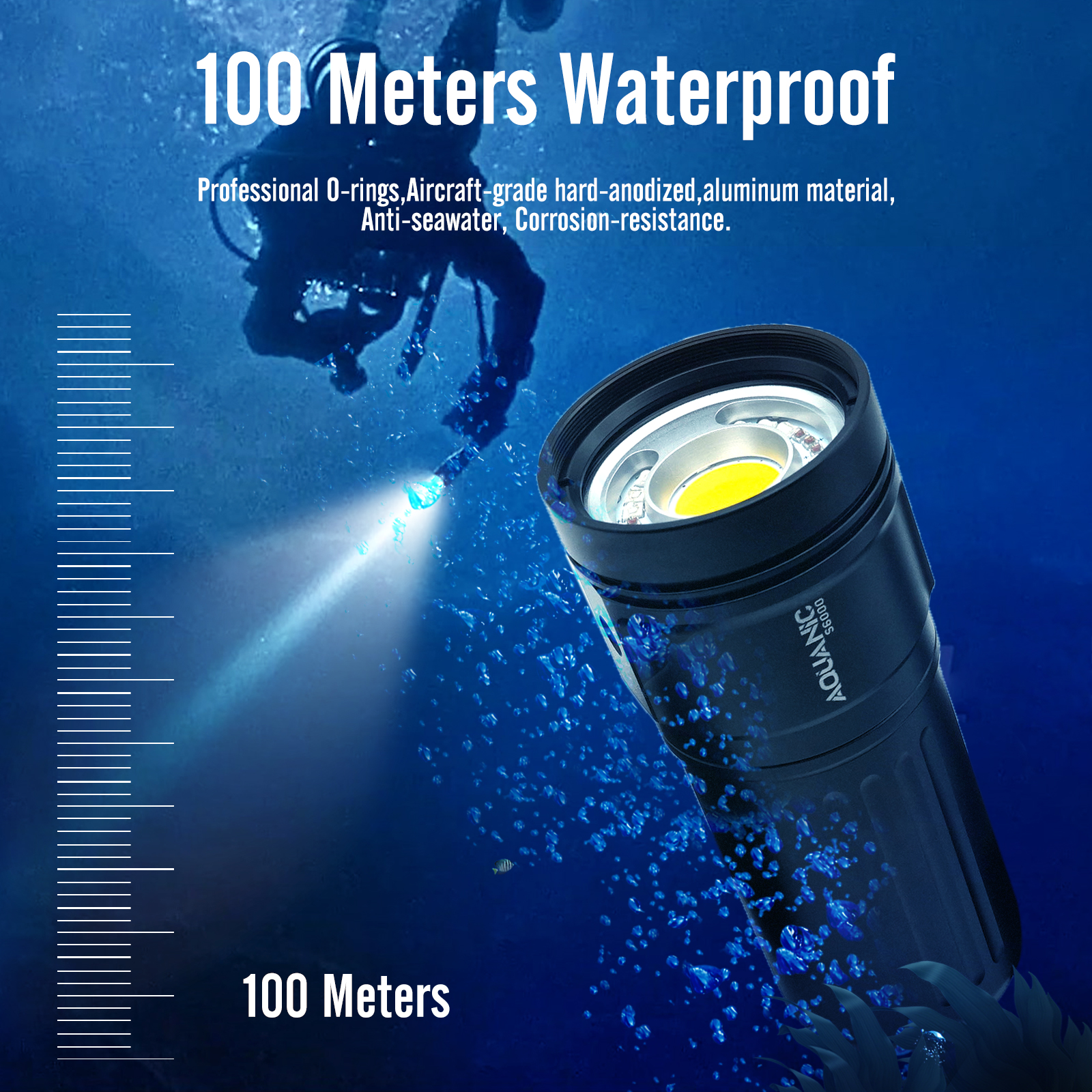 Aquanic S6000 photo&strobe light