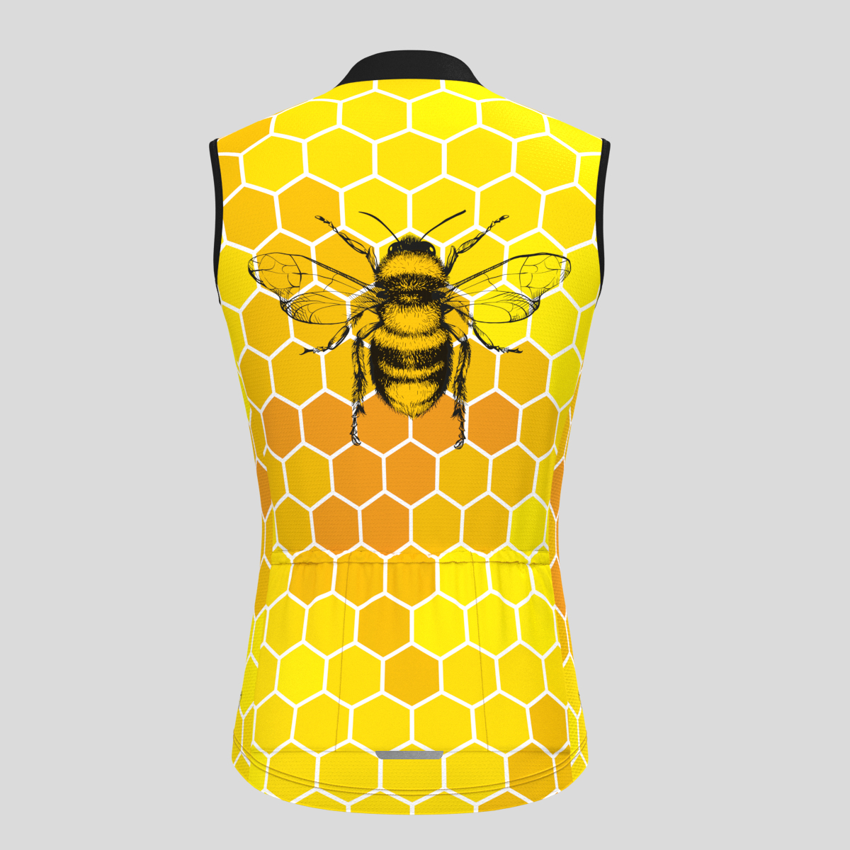Bee Men's Sleeveless Cycling Jersey
