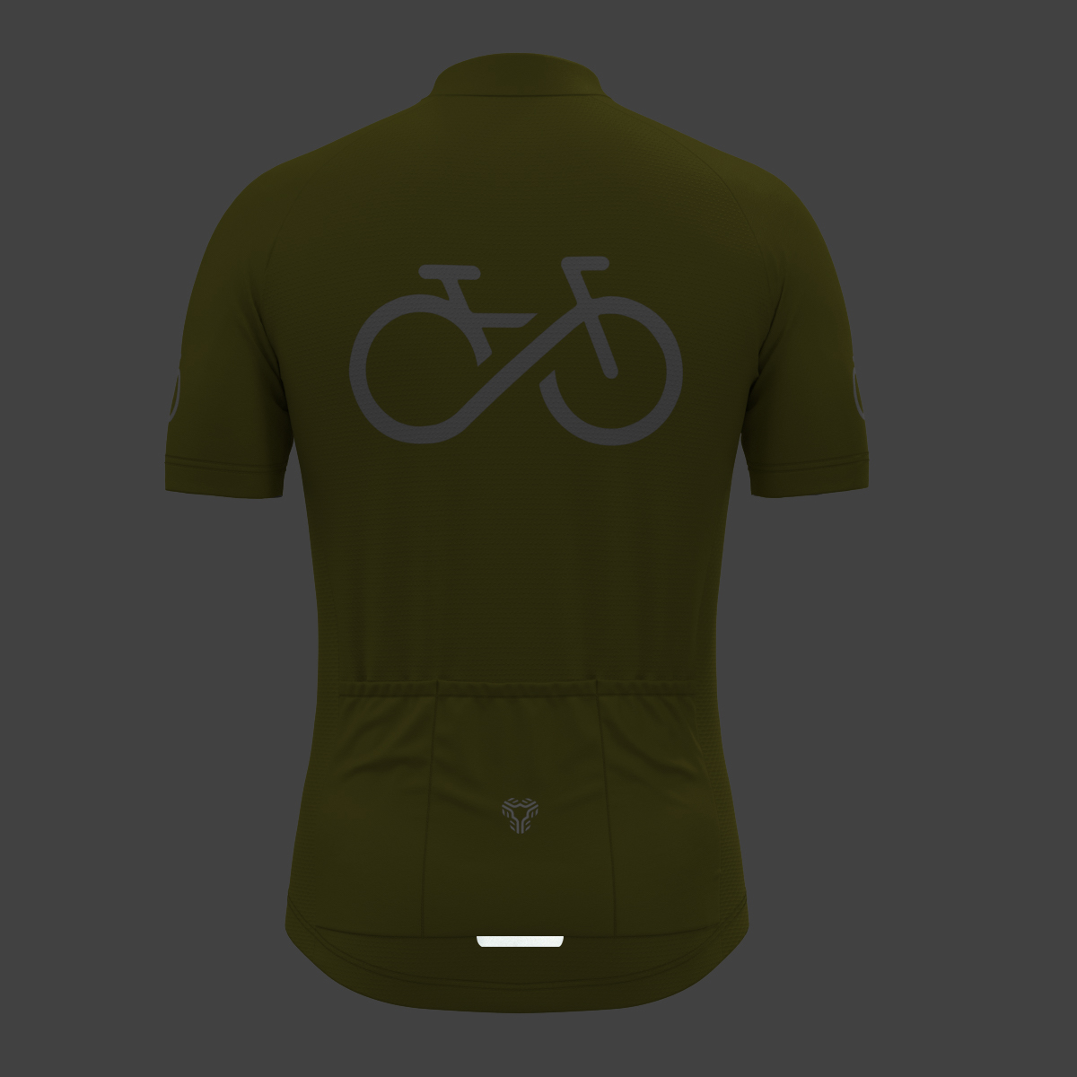 Bike Forever Men's Cycling Jersey - Fern