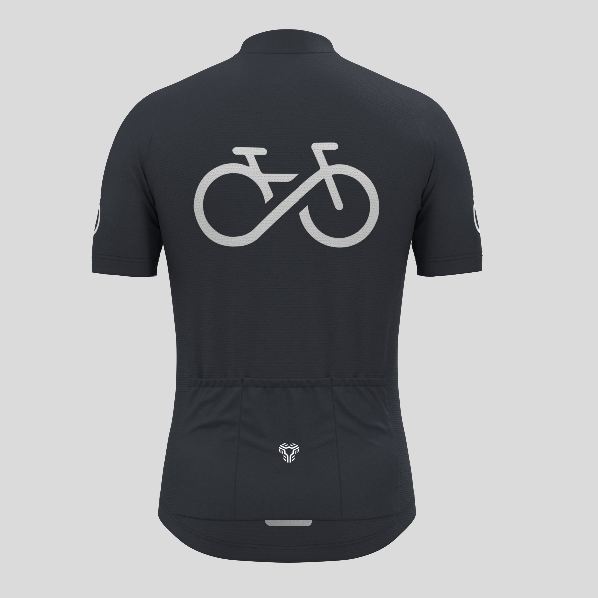 Ride Forever Men's Cycling Jersey -Graphite