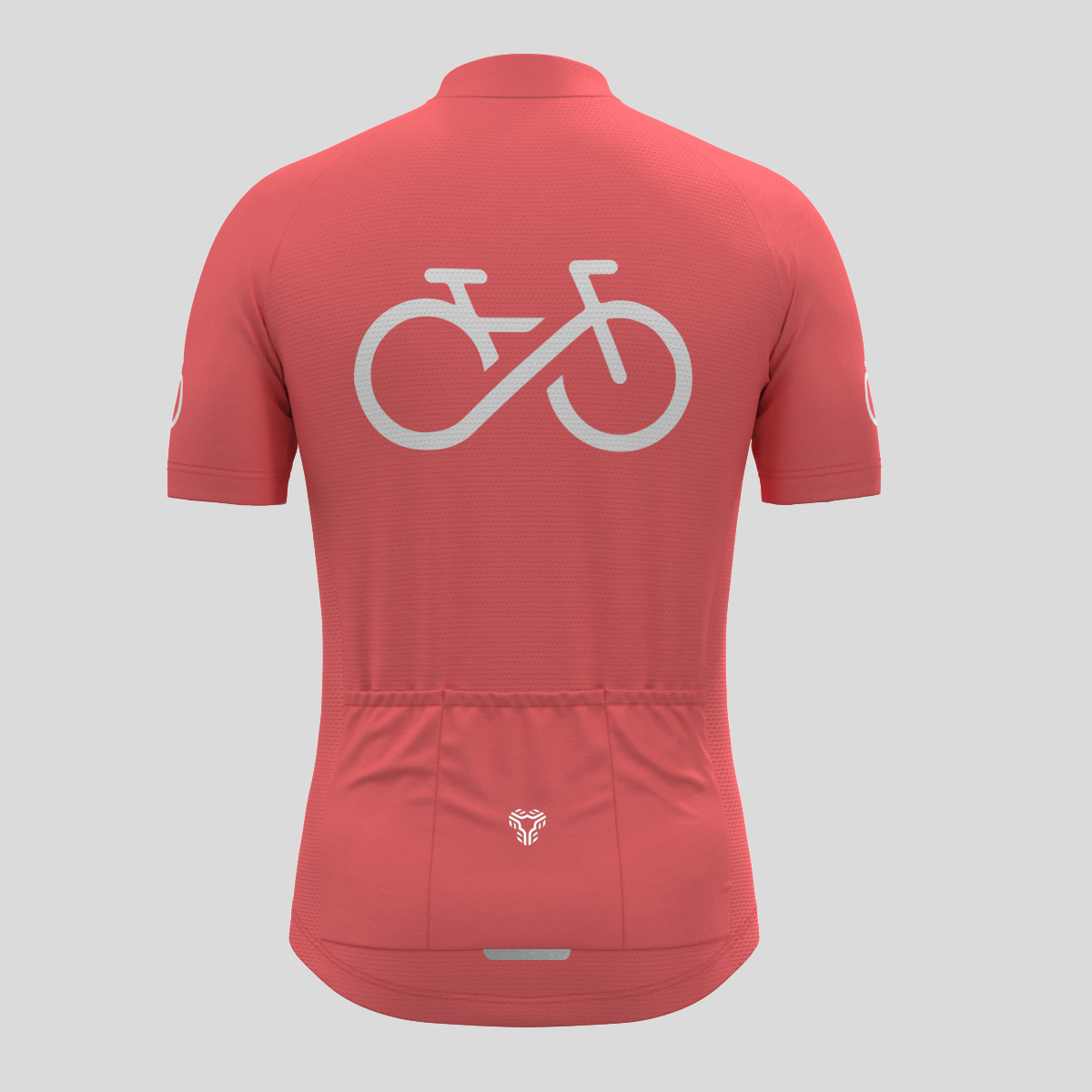 Ride Forever Men's Cycling Jersey -Guava