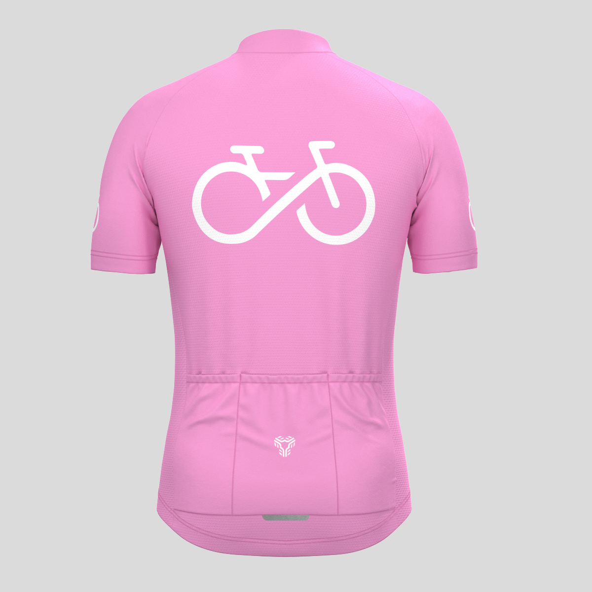 Ride Forever Men's Cycling Jersey -Neo Pink