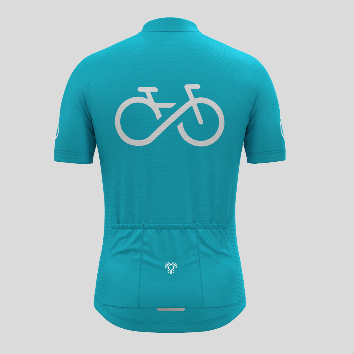 Bike Forever Men's Cycling Jersey - Ocean
