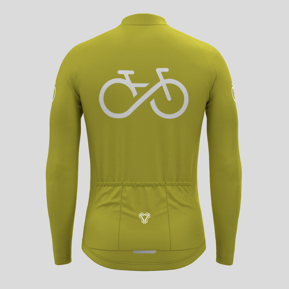 Men's Ride Forever LS Cycling Jersey - Fern