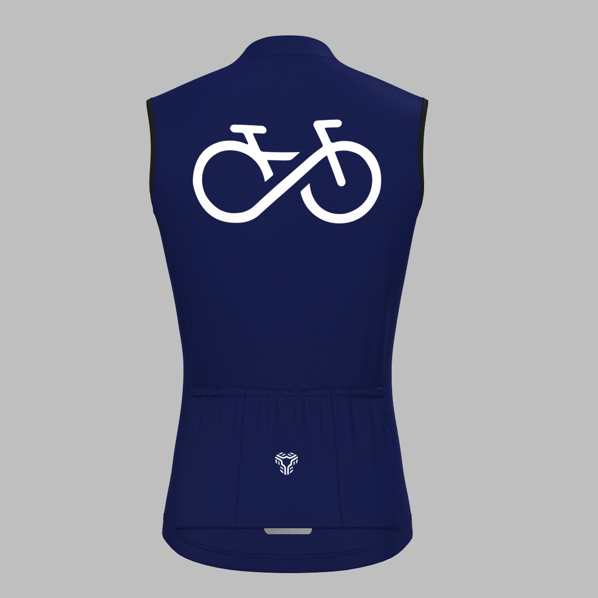 Men's Bike Forever Sleeveless Cycling Jersey - Ink