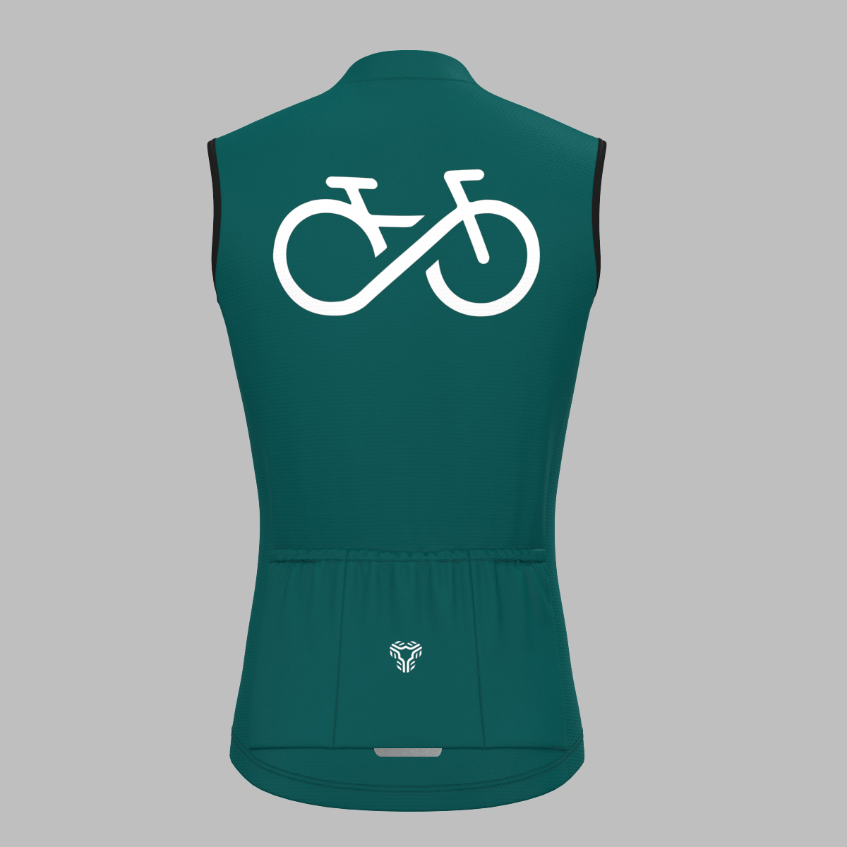 Men's Bike Forever Sleeveless Cycling Jersey - Midnight