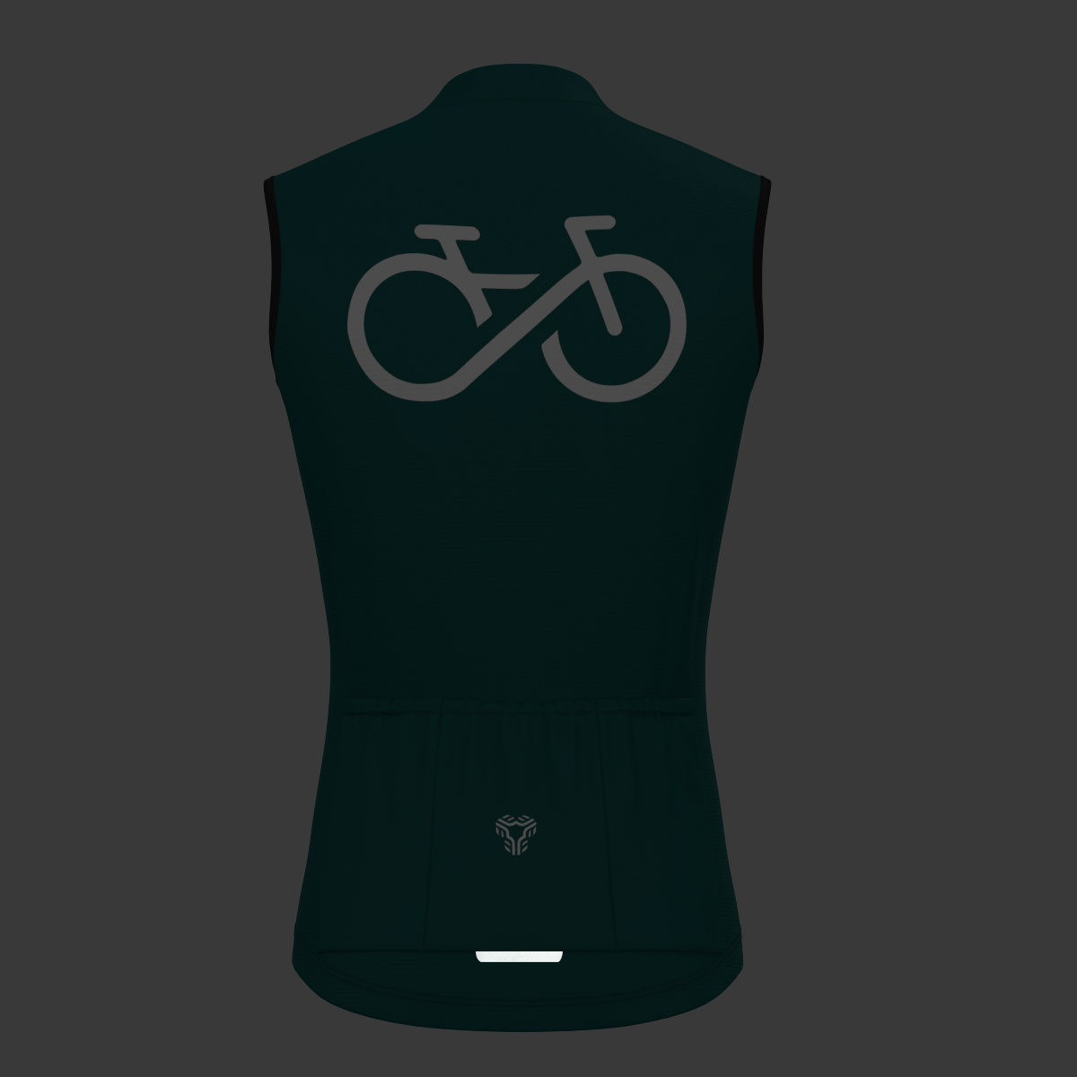 Men's Bike Forever Sleeveless Cycling Jersey - Midnight