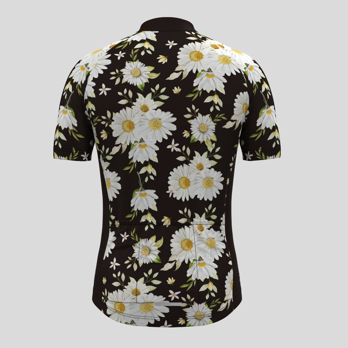 Classic Daisy Print Men's Cycling Jersey