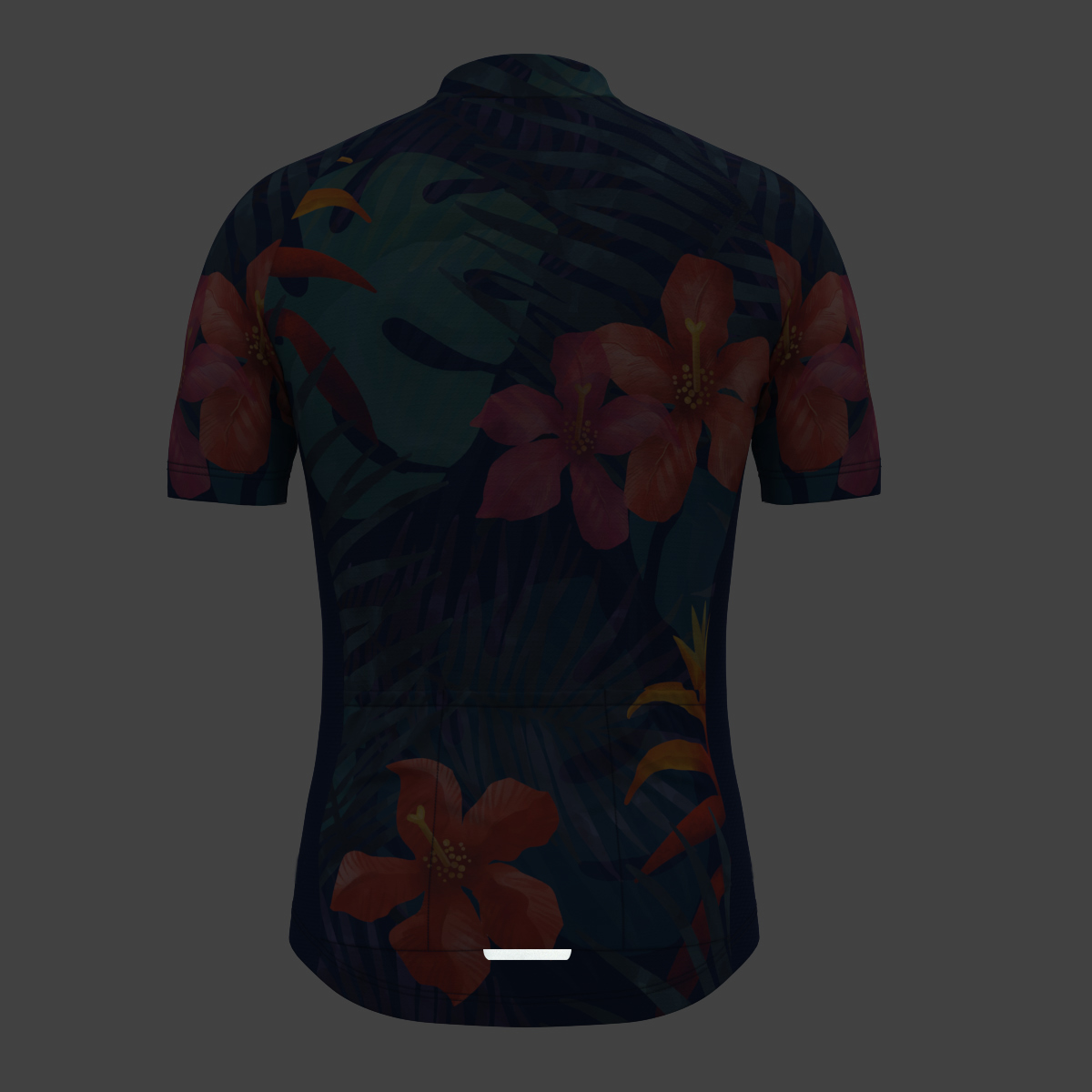 Classic Floral Hawaii Men's Cycling Jersey