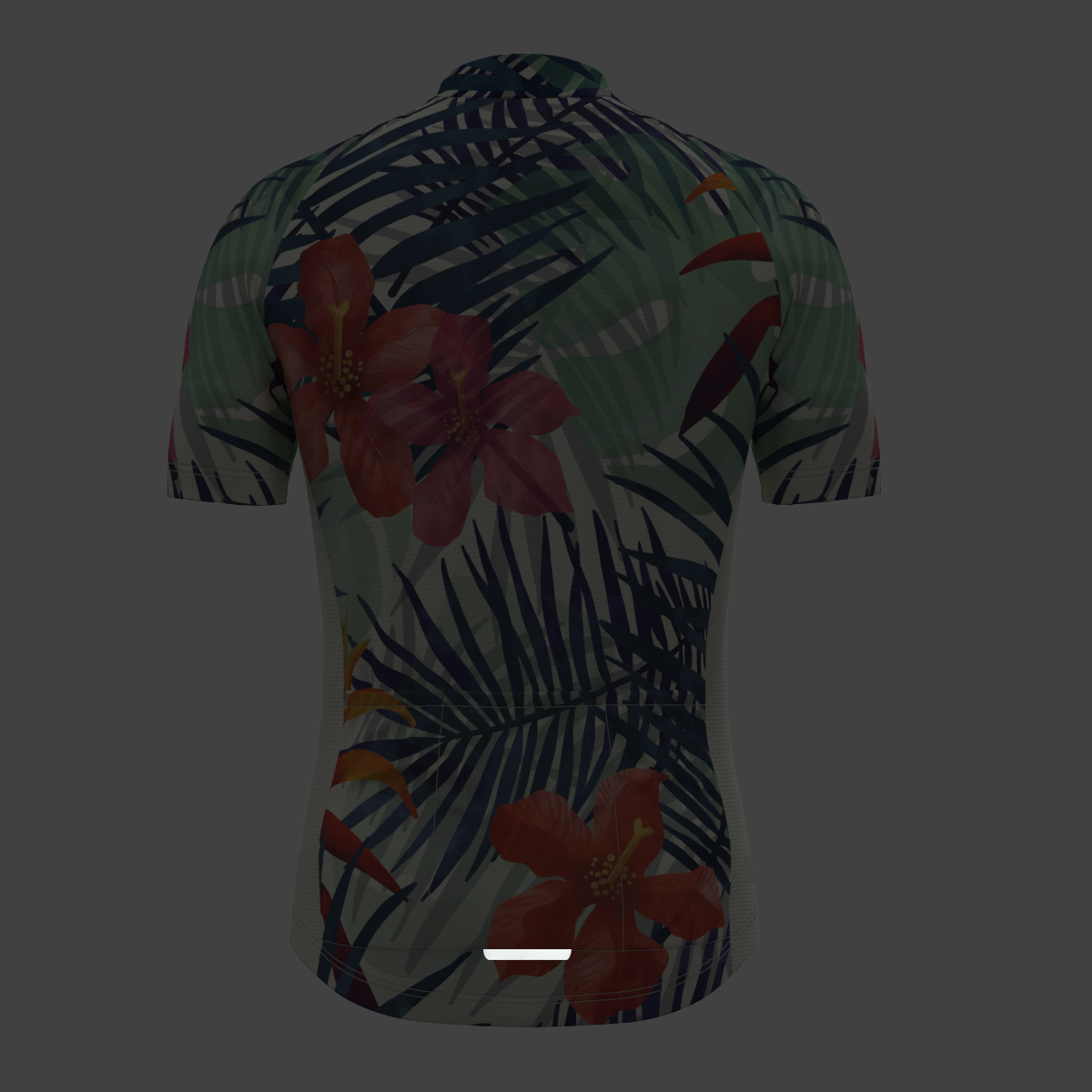 Classic Tropical Plants Hawaii Men's Cycling Jersey
