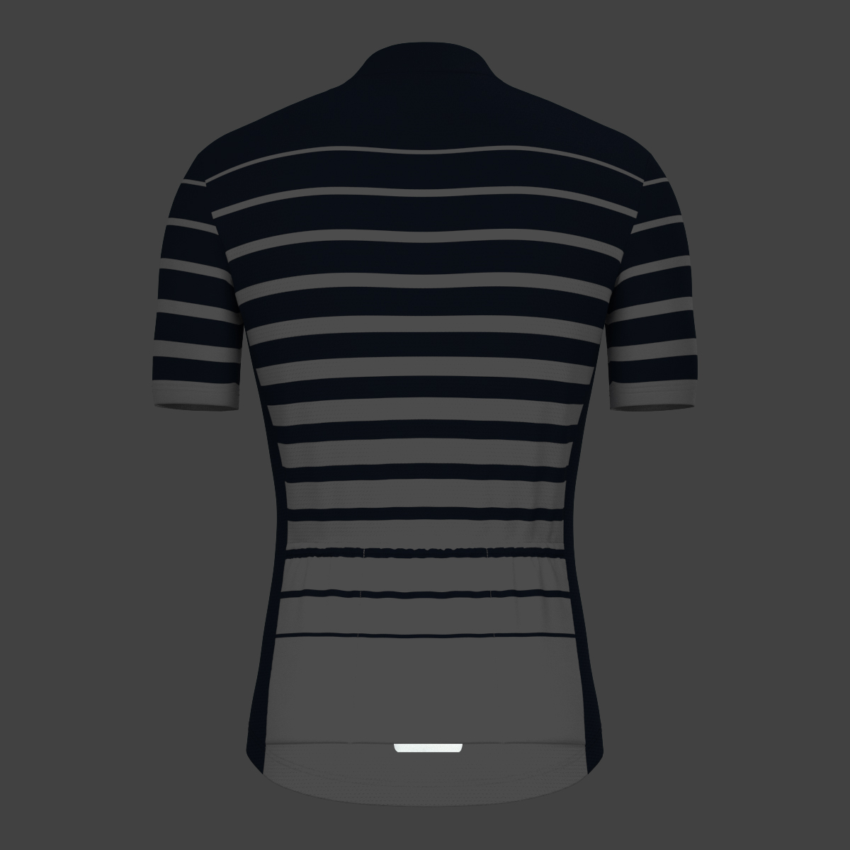 Gradient Stripes Men's Jersey - NAVY