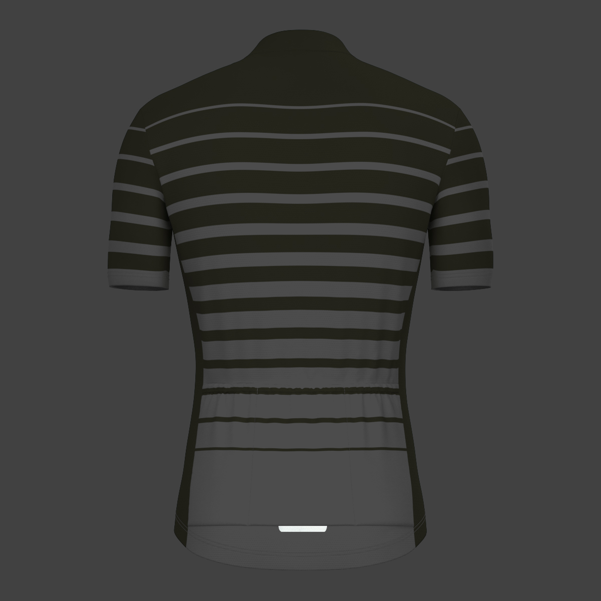 Gradient Stripes Men's Jersey - Olive