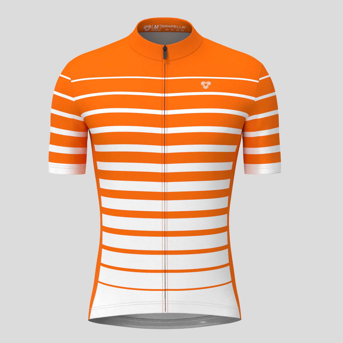 Gradient Stripes Men's Jersey - Orange