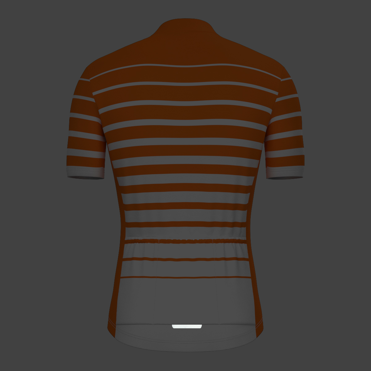 Gradient Stripes Men's Jersey - Orange