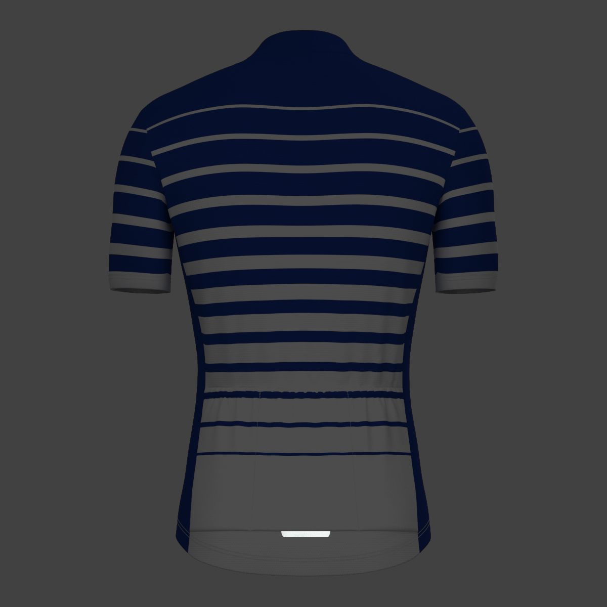 Gradient Stripes Men's Jersey - Racing Blue