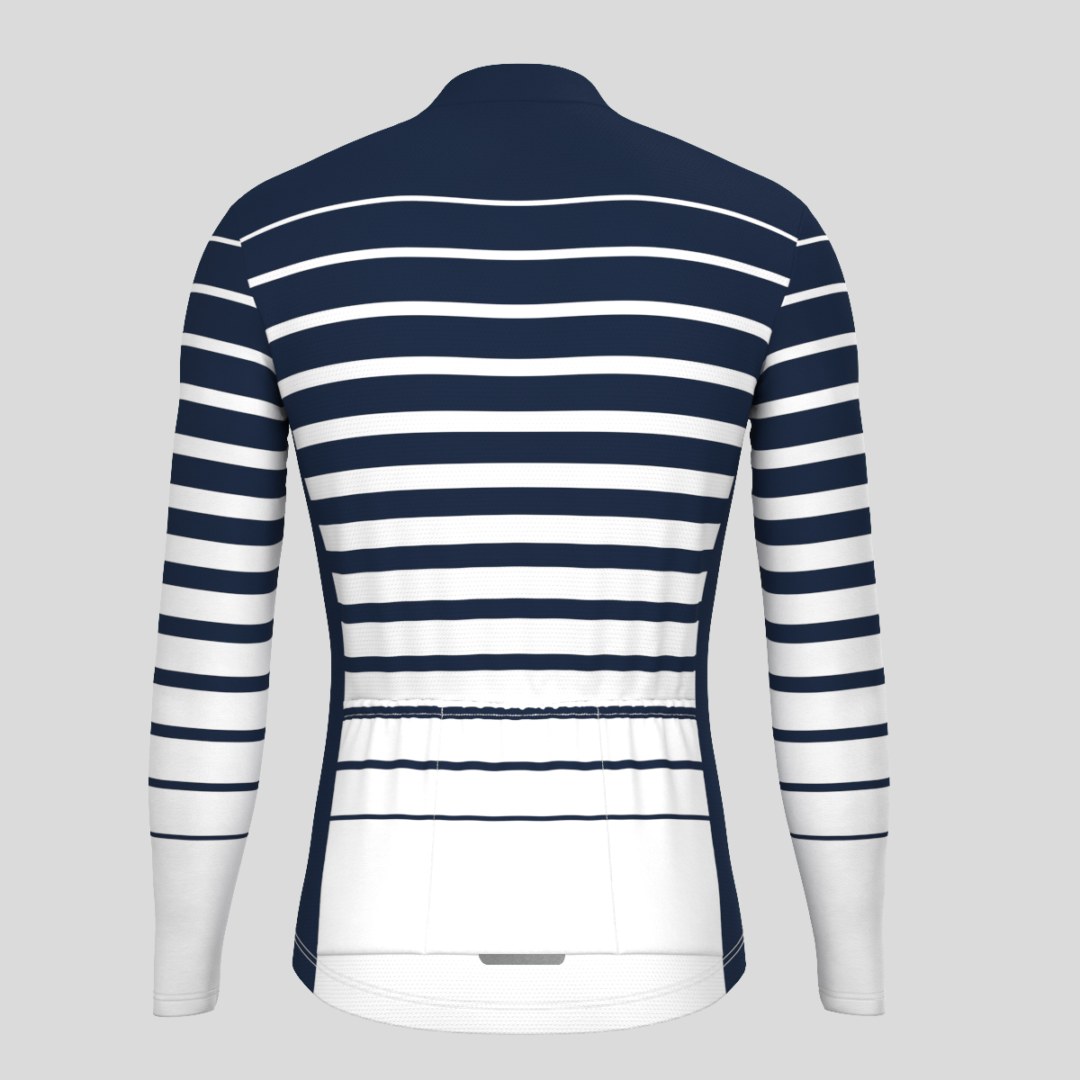 Gradient Stripes Men's LS Jersey - Navy