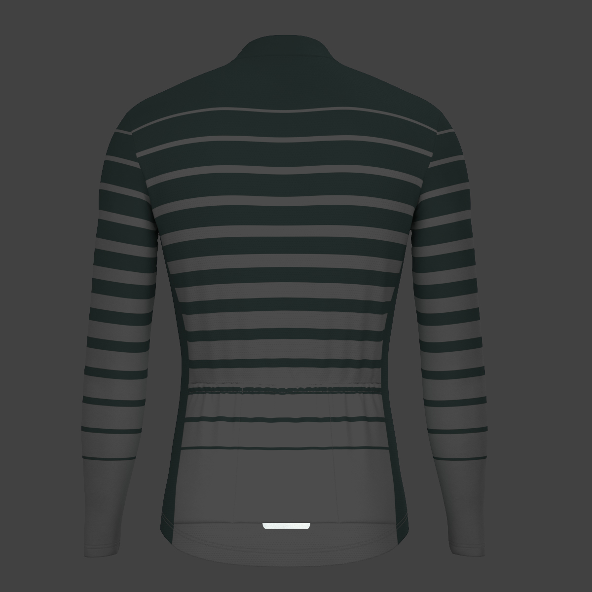 Gradient Stripes Men's LS Jersey - Sage